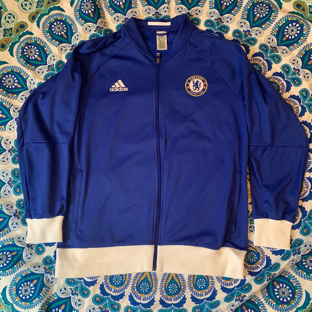 Adidas Chelsea Anthem Track Jacket